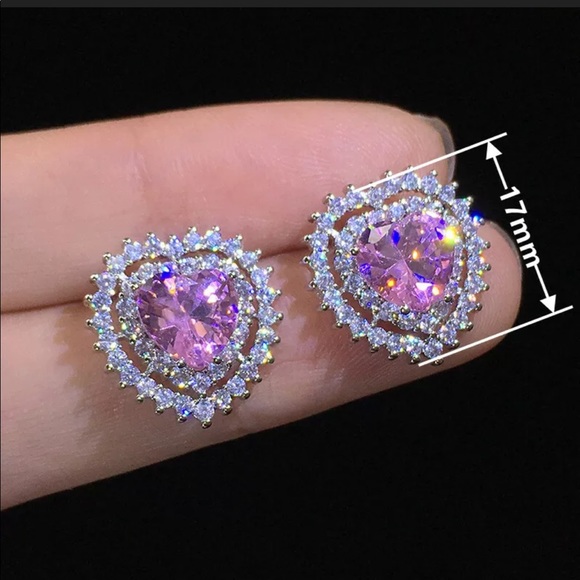 *NEW*Women’s Romantic Beautiful Sapphire Earrings - Picture 4 of 5